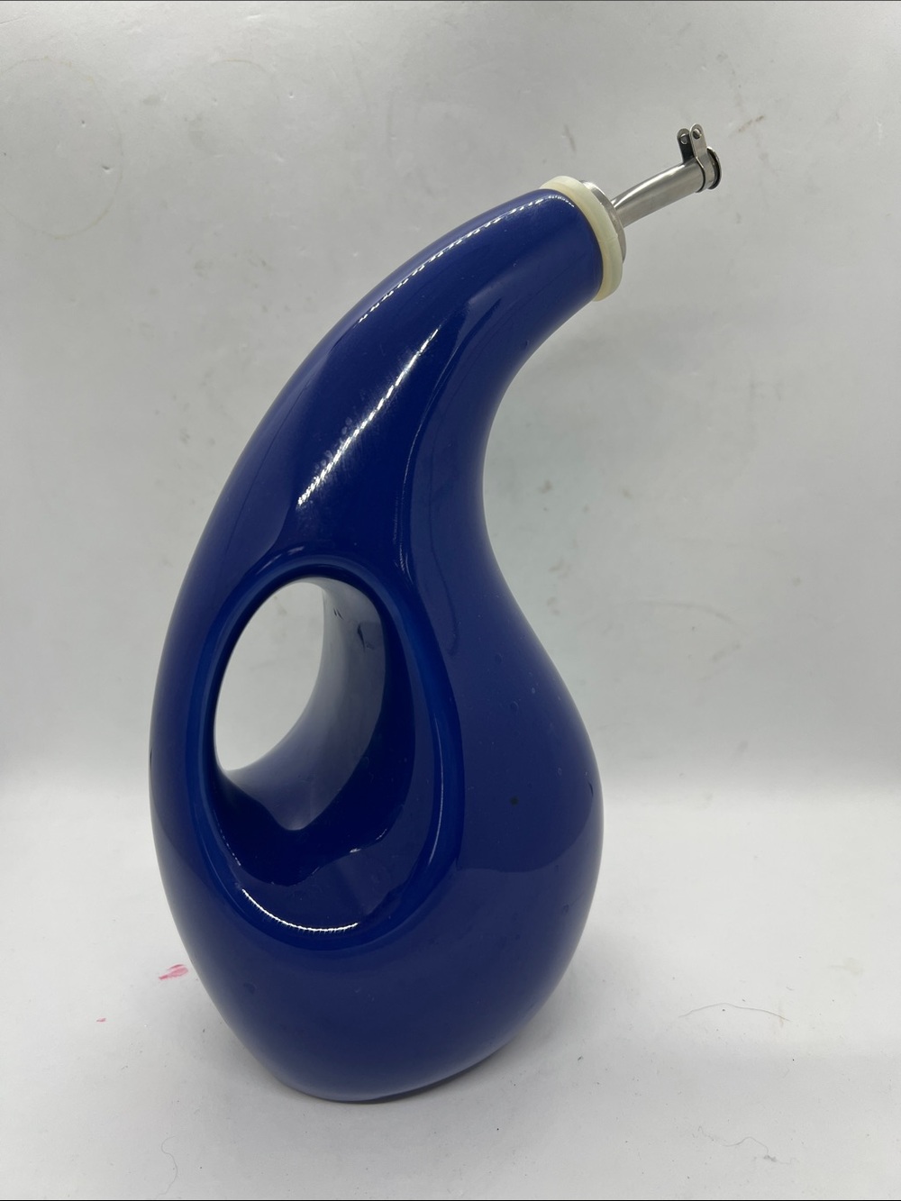 Rachael Ray Stoneware EVOO Olive Oil Bottle Cruet 24 oz Preowned